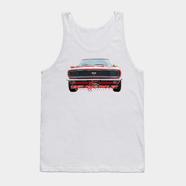 1967 Chevrolet Camaro SS Convertible Tank Top by Gestalt Imagery